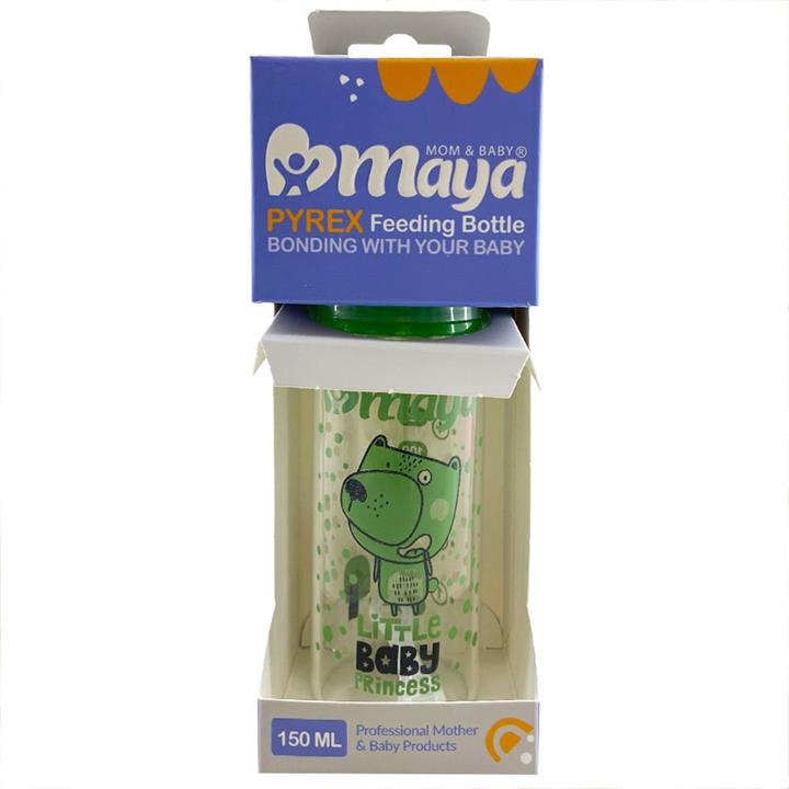 شیشه شیر پیرکس 150 میل خرس خال دار مایا Maya
